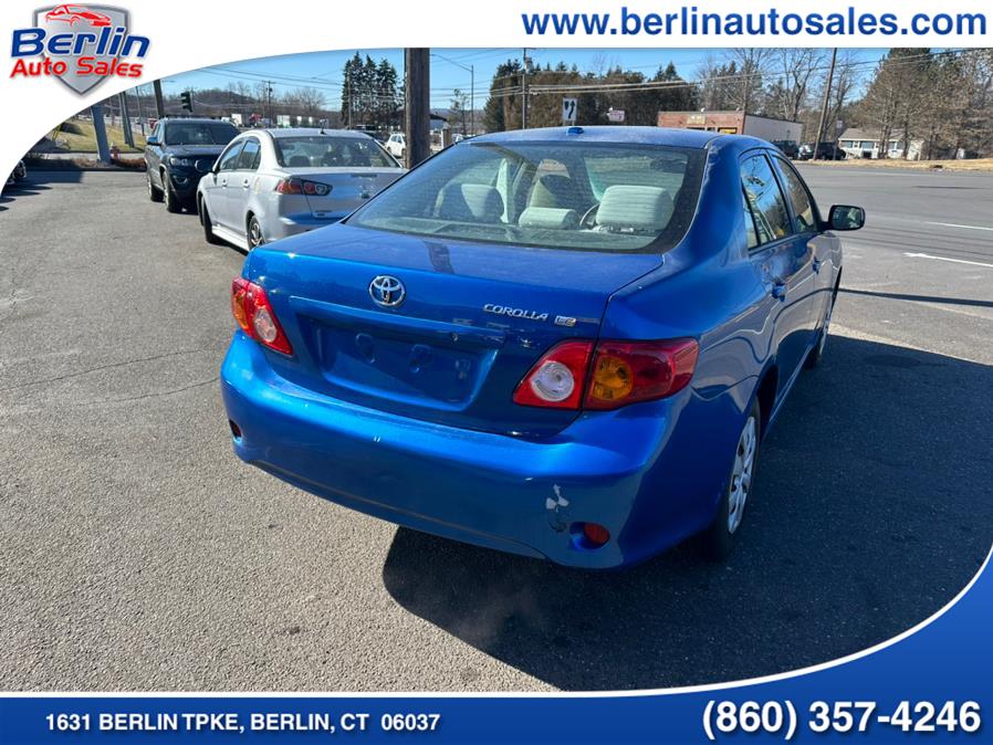 2009 Toyota Corolla 4dr Sdn Auto, available for sale in Berlin, Connecticut | Berlin Auto Sales LLC. Berlin, Connecticut 2009 Toyota Corolla 4dr Sdn Auto, available for sale in Berlin, Connecticut | Berlin Auto Sales LLC. Berlin, Connecticut