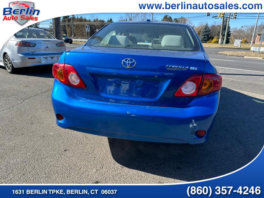2009 Toyota Corolla 4dr Sdn Auto, available for sale in Berlin, Connecticut | Berlin Auto Sales LLC. Berlin, Connecticut 2009 Toyota Corolla 4dr Sdn Auto, available for sale in Berlin, Connecticut | Berlin Auto Sales LLC. Berlin, Connecticut
