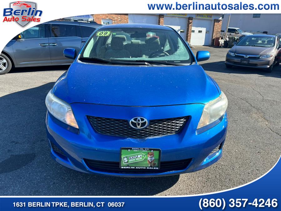 2009 Toyota Corolla 4dr Sdn Auto, available for sale in Berlin, Connecticut | Berlin Auto Sales LLC. Berlin, Connecticut 2009 Toyota Corolla 4dr Sdn Auto, available for sale in Berlin, Connecticut | Berlin Auto Sales LLC. Berlin, Connecticut