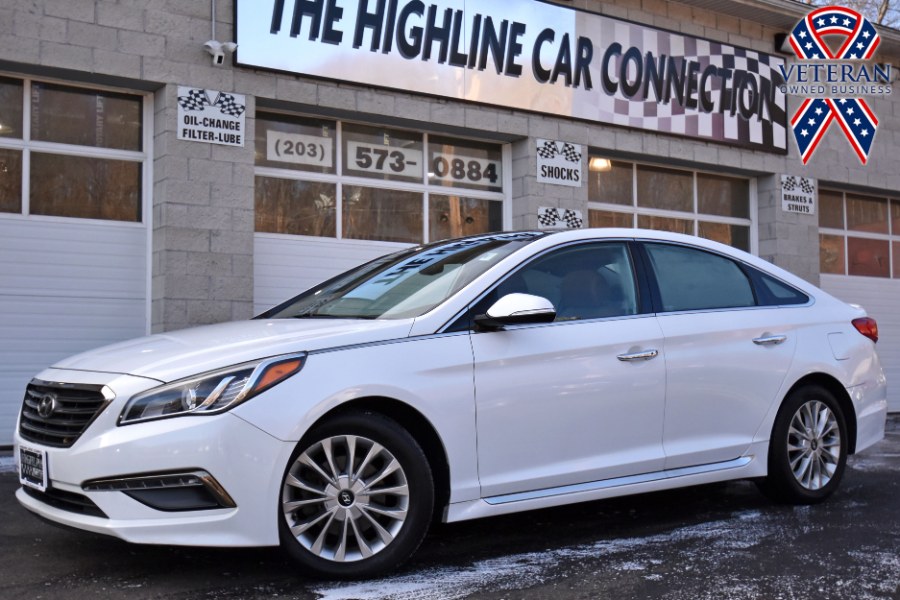 2015 Hyundai Sonata 4dr Sdn 2.4L Limited w/Brown Seats, available for sale in Waterbury, Connecticut | Highline Car Connection. Waterbury, Connecticut