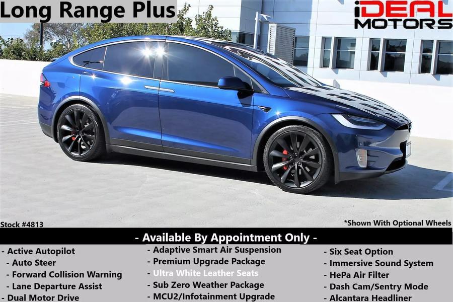 Used Tesla Model x Long Range Plus Sport Utility 4D 2020 | Ideal Motors. Costa Mesa, California