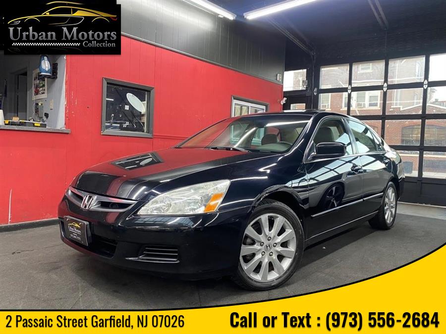 2007 Honda Accord Sdn EX-L, available for sale in Garfield, New Jersey | Urban Motors Collection. Garfield, New Jersey