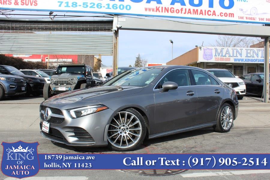 2019 Mercedes-Benz A-Class A 220 4MATIC Sedan, available for sale in Hollis, New York | King of Jamaica Auto Inc. Hollis, New York 2019 Mercedes-Benz A-Class A 220 4MATIC Sedan, available for sale in Hollis, New York | King of Jamaica Auto Inc. Hollis, New York