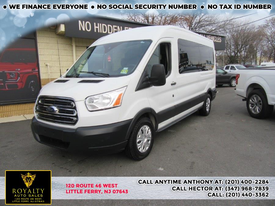 2016 Ford Transit Wagon T-350 148" Med Roof XLT Sliding RH Dr, available for sale in Little Ferry, New Jersey | Royalty Auto Sales. Little Ferry, New Jersey