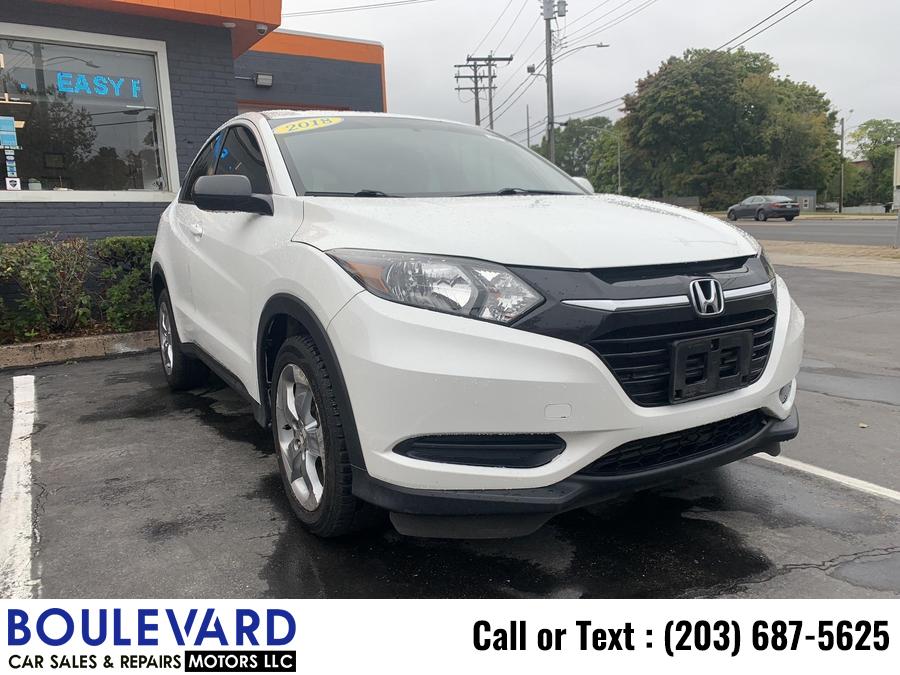 2018 Honda Hr-v LX Sport Utility 4D, available for sale in New Haven, Connecticut | Boulevard Motors LLC. New Haven, Connecticut 2018 Honda Hr-v LX Sport Utility 4D, available for sale in New Haven, Connecticut | Boulevard Motors LLC. New Haven, Connecticut