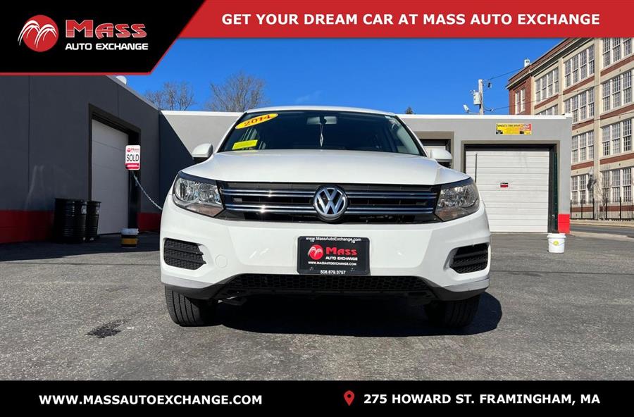 2014 Volkswagen Tiguan S, available for sale in Framingham, Massachusetts | Mass Auto Exchange. Framingham, Massachusetts 2014 Volkswagen Tiguan S, available for sale in Framingham, Massachusetts | Mass Auto Exchange. Framingham, Massachusetts