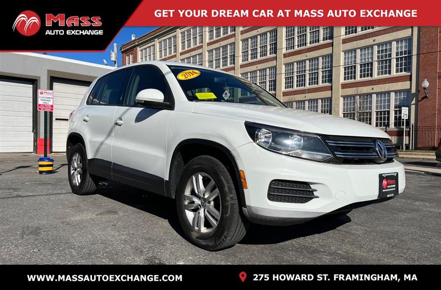 2014 Volkswagen Tiguan S, available for sale in Framingham, Massachusetts | Mass Auto Exchange. Framingham, Massachusetts 2014 Volkswagen Tiguan S, available for sale in Framingham, Massachusetts | Mass Auto Exchange. Framingham, Massachusetts