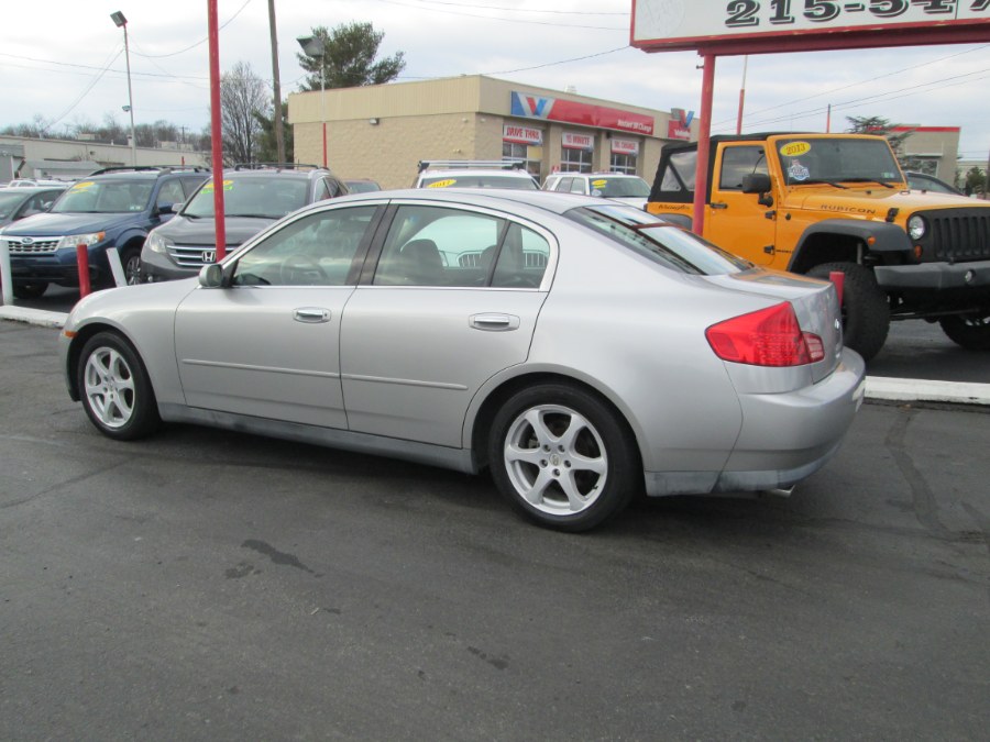 2003 Infiniti G35 Sedan 4dr Sdn Auto w/Leather, available for sale in Levittown, Pennsylvania | Levittown Auto. Levittown, Pennsylvania 2003 Infiniti G35 Sedan 4dr Sdn Auto w/Leather, available for sale in Levittown, Pennsylvania | Levittown Auto. Levittown, Pennsylvania
