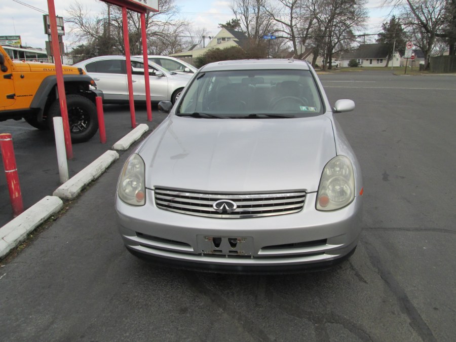 2003 Infiniti G35 Sedan 4dr Sdn Auto w/Leather, available for sale in Levittown, Pennsylvania | Levittown Auto. Levittown, Pennsylvania 2003 Infiniti G35 Sedan 4dr Sdn Auto w/Leather, available for sale in Levittown, Pennsylvania | Levittown Auto. Levittown, Pennsylvania