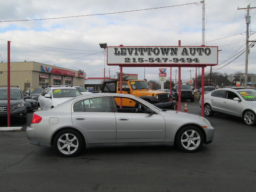 2003 Infiniti G35 Sedan 4dr Sdn Auto w/Leather, available for sale in Levittown, Pennsylvania | Levittown Auto. Levittown, Pennsylvania 2003 Infiniti G35 Sedan 4dr Sdn Auto w/Leather, available for sale in Levittown, Pennsylvania | Levittown Auto. Levittown, Pennsylvania