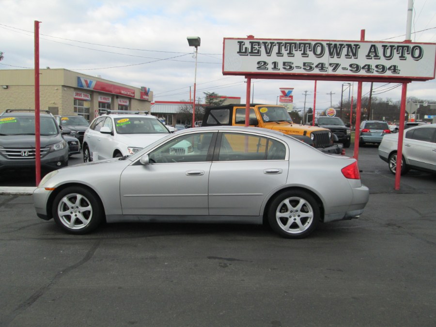 2003 Infiniti G35 Sedan 4dr Sdn Auto w/Leather, available for sale in Levittown, Pennsylvania | Levittown Auto. Levittown, Pennsylvania 2003 Infiniti G35 Sedan 4dr Sdn Auto w/Leather, available for sale in Levittown, Pennsylvania | Levittown Auto. Levittown, Pennsylvania
