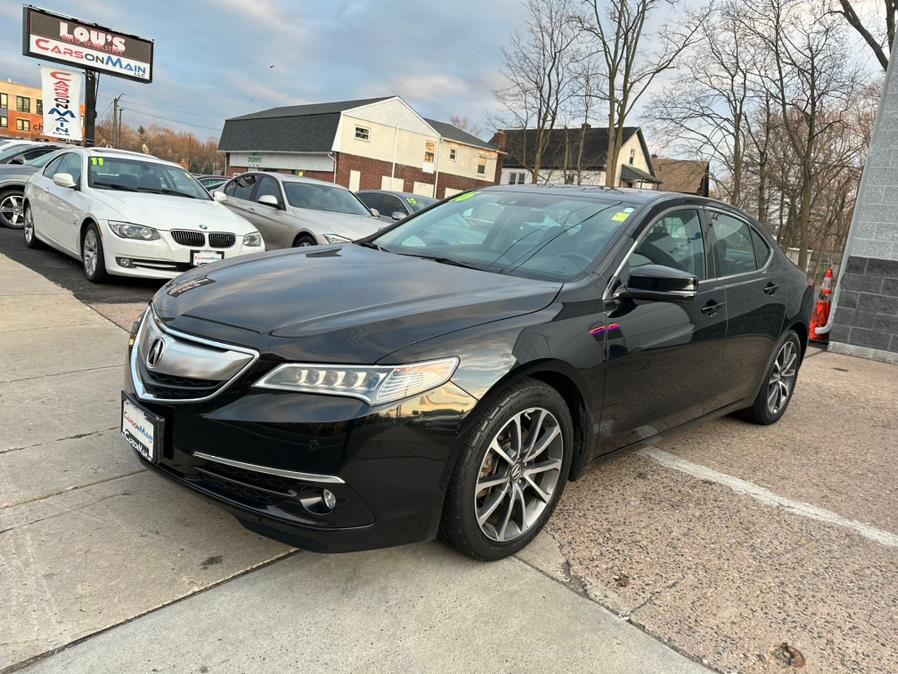 2016 Acura TLX 4dr Sdn SH-AWD V6 Advance, available for sale in Manchester, Connecticut | Carsonmain LLC. Manchester, Connecticut 2016 Acura TLX 4dr Sdn SH-AWD V6 Advance, available for sale in Manchester, Connecticut | Carsonmain LLC. Manchester, Connecticut