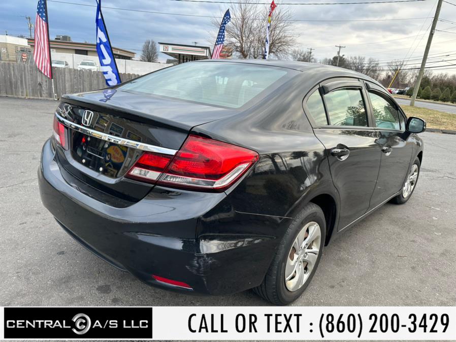 2013 Honda Civic Sdn 4dr Man LX, available for sale in East Windsor, Connecticut | Central A/S LLC. East Windsor, Connecticut 2013 Honda Civic Sdn 4dr Man LX, available for sale in East Windsor, Connecticut | Central A/S LLC. East Windsor, Connecticut