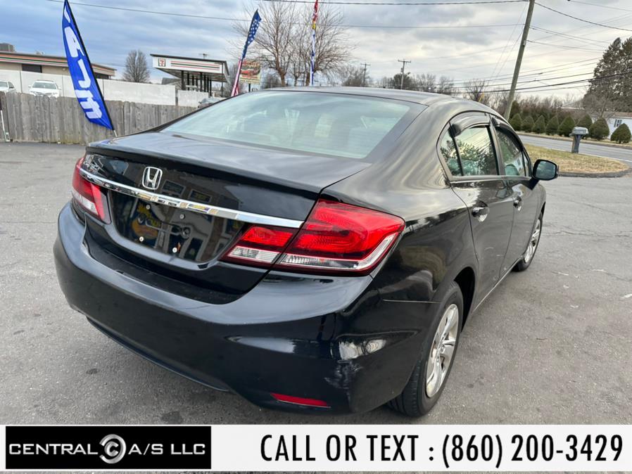 2013 Honda Civic Sdn 4dr Man LX, available for sale in East Windsor, Connecticut | Central A/S LLC. East Windsor, Connecticut 2013 Honda Civic Sdn 4dr Man LX, available for sale in East Windsor, Connecticut | Central A/S LLC. East Windsor, Connecticut