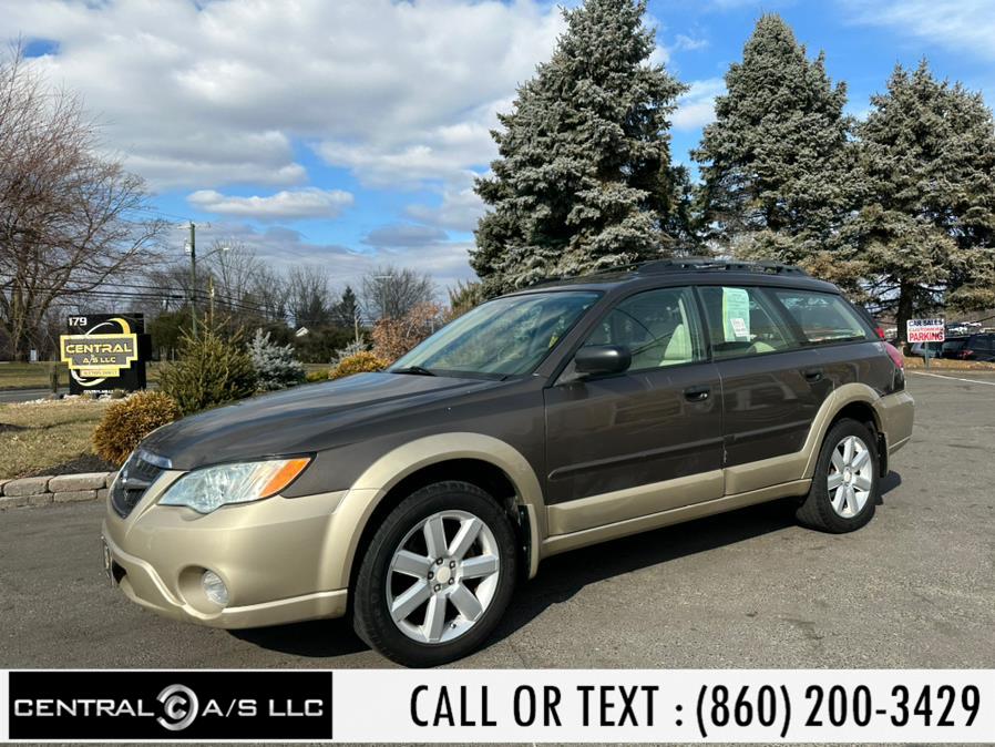 2008 Subaru Outback 4dr H4 Auto 2.5i, available for sale in East Windsor, Connecticut | Central A/S LLC. East Windsor, Connecticut 2008 Subaru Outback 4dr H4 Auto 2.5i, available for sale in East Windsor, Connecticut | Central A/S LLC. East Windsor, Connecticut