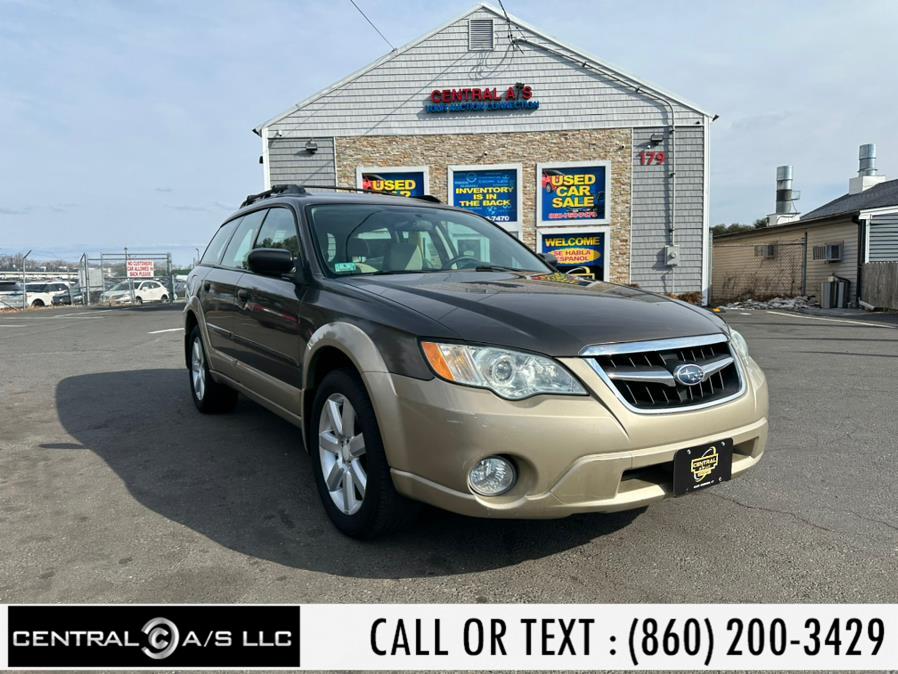 2008 Subaru Outback 4dr H4 Auto 2.5i, available for sale in East Windsor, Connecticut | Central A/S LLC. East Windsor, Connecticut 2008 Subaru Outback 4dr H4 Auto 2.5i, available for sale in East Windsor, Connecticut | Central A/S LLC. East Windsor, Connecticut