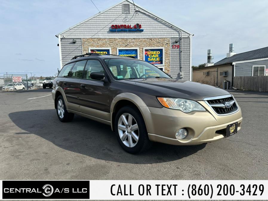 2008 Subaru Outback 4dr H4 Auto 2.5i, available for sale in East Windsor, Connecticut | Central A/S LLC. East Windsor, Connecticut 2008 Subaru Outback 4dr H4 Auto 2.5i, available for sale in East Windsor, Connecticut | Central A/S LLC. East Windsor, Connecticut