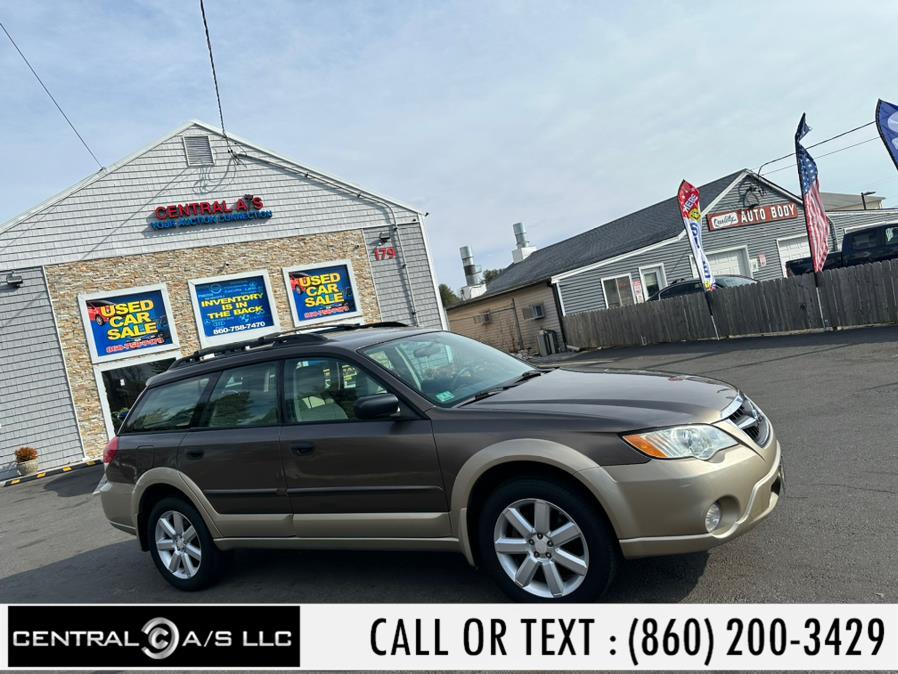 2008 Subaru Outback 4dr H4 Auto 2.5i, available for sale in East Windsor, Connecticut | Central A/S LLC. East Windsor, Connecticut 2008 Subaru Outback 4dr H4 Auto 2.5i, available for sale in East Windsor, Connecticut | Central A/S LLC. East Windsor, Connecticut