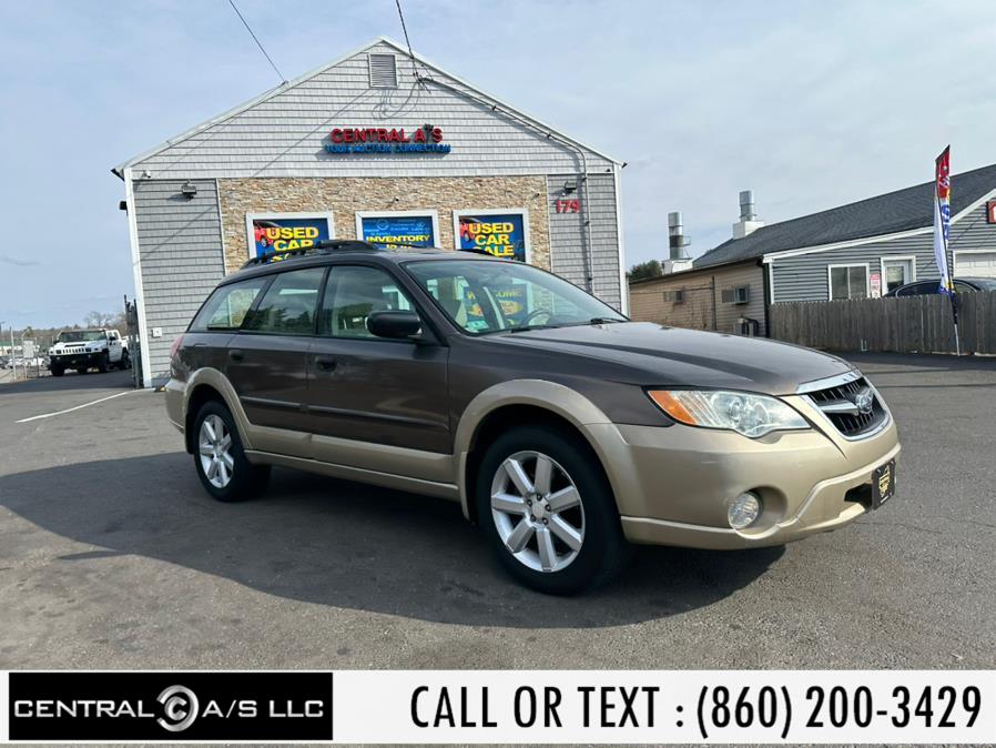 2008 Subaru Outback 4dr H4 Auto 2.5i, available for sale in East Windsor, Connecticut | Central A/S LLC. East Windsor, Connecticut 2008 Subaru Outback 4dr H4 Auto 2.5i, available for sale in East Windsor, Connecticut | Central A/S LLC. East Windsor, Connecticut