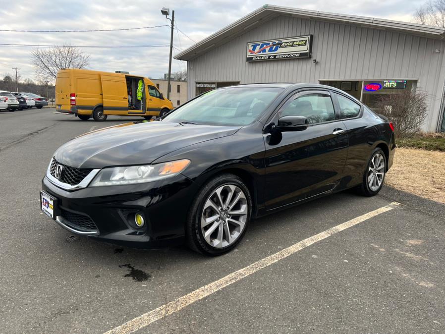 2013 Honda Accord Cpe 2dr V6 Man EX-L, available for sale in Berlin, Connecticut | Tru Auto Mall. Berlin, Connecticut 2013 Honda Accord Cpe 2dr V6 Man EX-L, available for sale in Berlin, Connecticut | Tru Auto Mall. Berlin, Connecticut