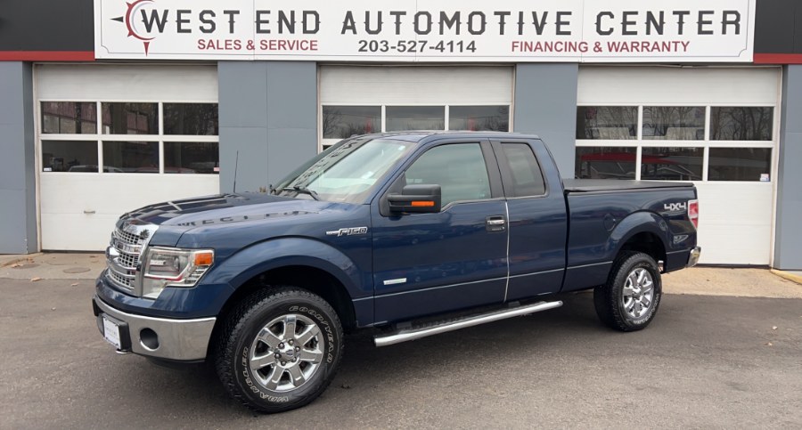 2014 Ford F-150 4WD SuperCab 163" XLT, available for sale in Waterbury, Connecticut | West End Automotive Center. Waterbury, Connecticut