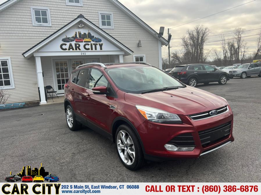 2016 Ford Escape 4WD 4dr Titanium, available for sale in East Windsor, Connecticut | Car City LLC. East Windsor, Connecticut 2016 Ford Escape 4WD 4dr Titanium, available for sale in East Windsor, Connecticut | Car City LLC. East Windsor, Connecticut