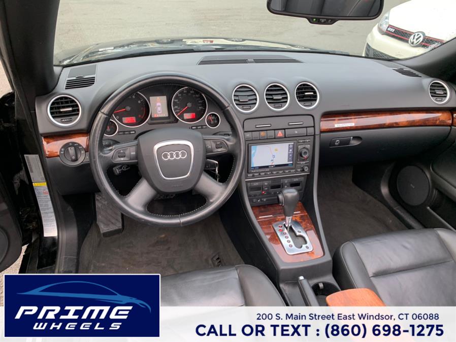 2009 Audi A4 2dr Cabriolet Auto 2.0T quattro SE *Ltd Avail*, available for sale in East Windsor, Connecticut | Prime Wheels. East Windsor, Connecticut 2009 Audi A4 2dr Cabriolet Auto 2.0T quattro SE *Ltd Avail*, available for sale in East Windsor, Connecticut | Prime Wheels. East Windsor, Connecticut