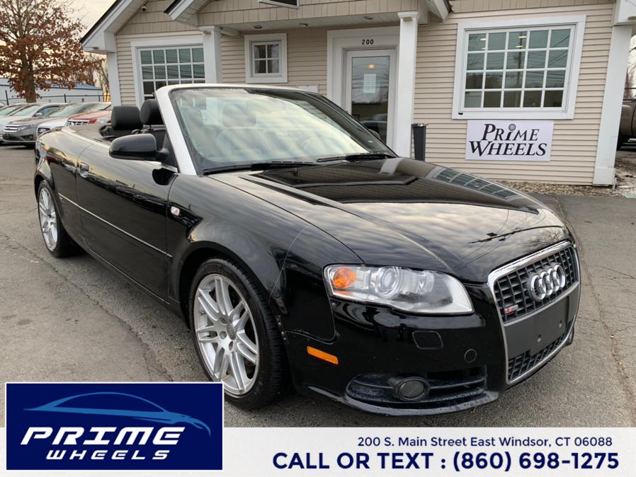 2009 Audi A4 2dr Cabriolet Auto 2.0T quattro SE *Ltd Avail*, available for sale in East Windsor, Connecticut | Prime Wheels. East Windsor, Connecticut