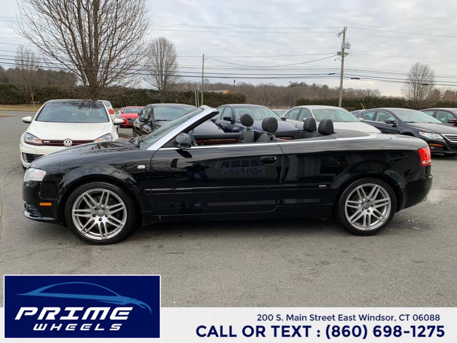 2009 Audi A4 2dr Cabriolet Auto 2.0T quattro SE *Ltd Avail*, available for sale in East Windsor, Connecticut | Prime Wheels. East Windsor, Connecticut 2009 Audi A4 2dr Cabriolet Auto 2.0T quattro SE *Ltd Avail*, available for sale in East Windsor, Connecticut | Prime Wheels. East Windsor, Connecticut