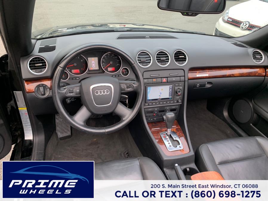 2009 Audi A4 2dr Cabriolet Auto 2.0T quattro SE *Ltd Avail*, available for sale in East Windsor, Connecticut | Prime Wheels. East Windsor, Connecticut 2009 Audi A4 2dr Cabriolet Auto 2.0T quattro SE *Ltd Avail*, available for sale in East Windsor, Connecticut | Prime Wheels. East Windsor, Connecticut