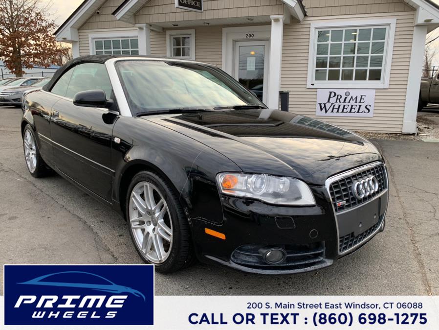 2009 Audi A4 2dr Cabriolet Auto 2.0T quattro SE *Ltd Avail*, available for sale in East Windsor, Connecticut | Prime Wheels. East Windsor, Connecticut 2009 Audi A4 2dr Cabriolet Auto 2.0T quattro SE *Ltd Avail*, available for sale in East Windsor, Connecticut | Prime Wheels. East Windsor, Connecticut
