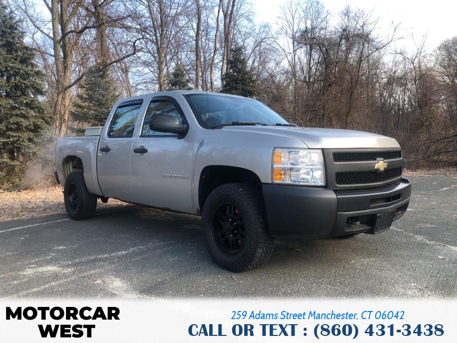 2009 Chevrolet Silverado 1500 4WD Crew Cab 143.5" Work Truck, available for sale in Manchester, Connecticut | Motorcar West. Manchester, Connecticut 2009 Chevrolet Silverado 1500 4WD Crew Cab 143.5" Work Truck, available for sale in Manchester, Connecticut | Motorcar West. Manchester, Connecticut