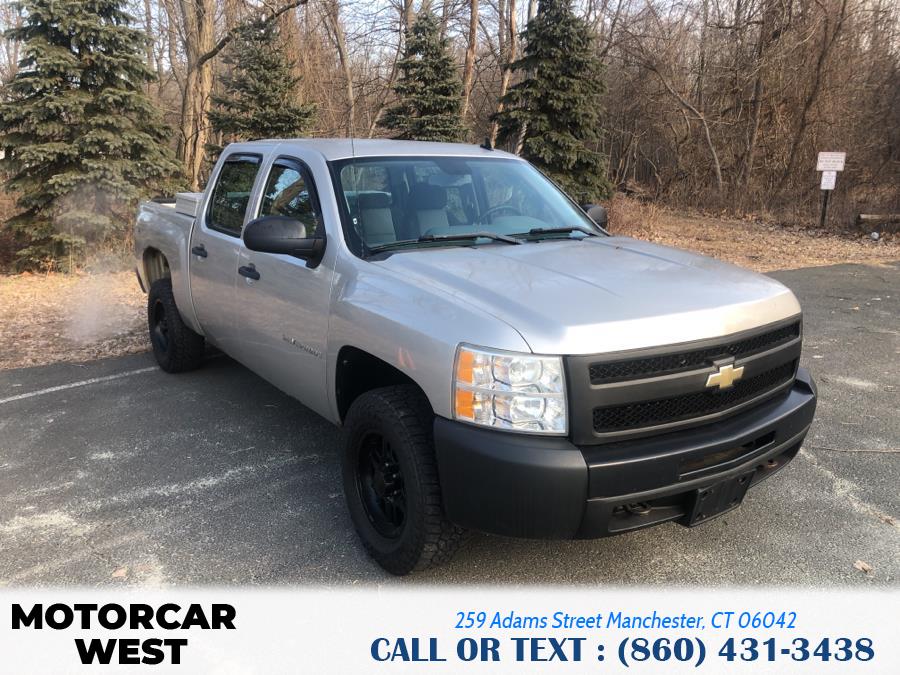 2009 Chevrolet Silverado 1500 4WD Crew Cab 143.5" Work Truck, available for sale in Manchester, Connecticut | Motorcar West. Manchester, Connecticut 2009 Chevrolet Silverado 1500 4WD Crew Cab 143.5" Work Truck, available for sale in Manchester, Connecticut | Motorcar West. Manchester, Connecticut