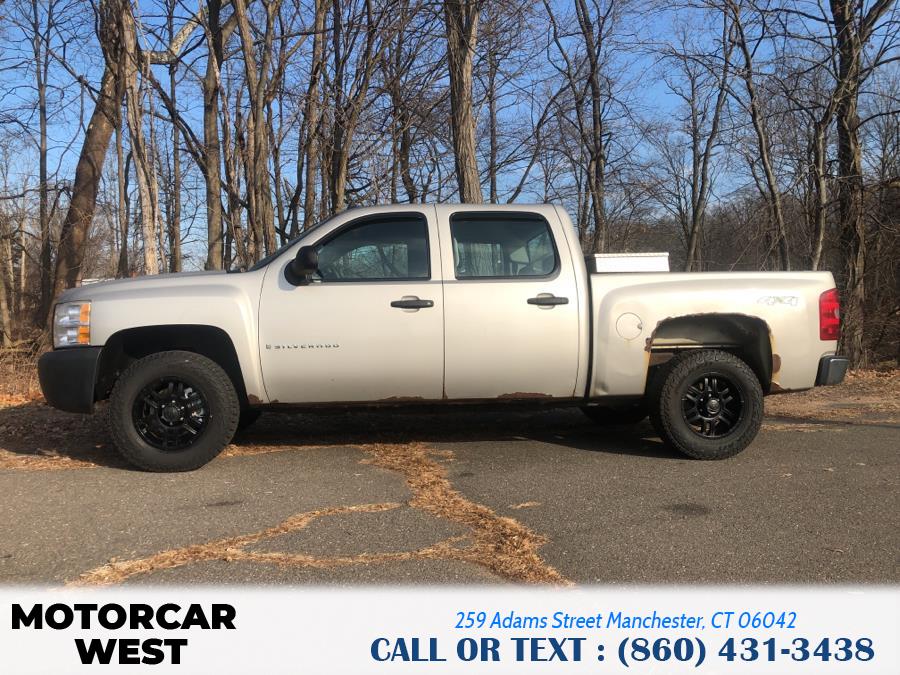 2009 Chevrolet Silverado 1500 4WD Crew Cab 143.5" Work Truck, available for sale in Manchester, Connecticut | Motorcar West. Manchester, Connecticut 2009 Chevrolet Silverado 1500 4WD Crew Cab 143.5" Work Truck, available for sale in Manchester, Connecticut | Motorcar West. Manchester, Connecticut