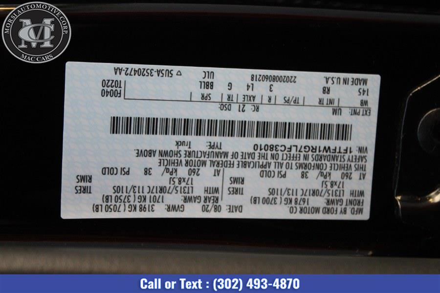 2020 Ford F-150 Raptor 4WD SuperCrew 5.5'' Box, available for sale in New Castle, Delaware | Morsi Automotive Corp. New Castle, Delaware 2020 Ford F-150 Raptor 4WD SuperCrew 5.5'' Box, available for sale in New Castle, Delaware | Morsi Automotive Corp. New Castle, Delaware