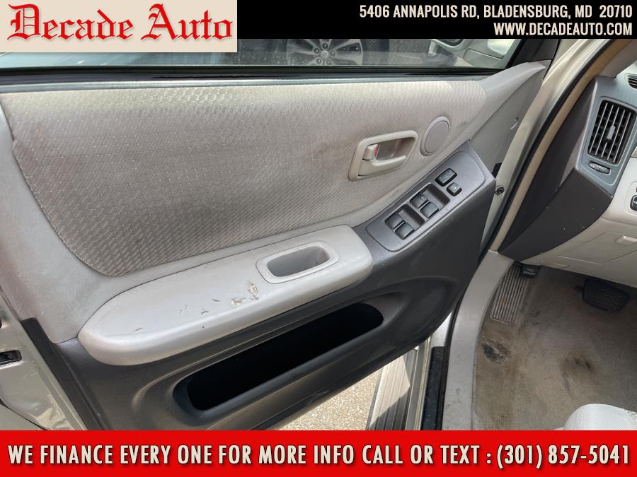 2004 Toyota Highlander 4dr V6 (Natl), available for sale in Bladensburg, Maryland | Decade Auto. Bladensburg, Maryland 2004 Toyota Highlander 4dr V6 (Natl), available for sale in Bladensburg, Maryland | Decade Auto. Bladensburg, Maryland