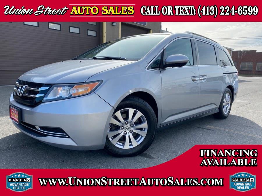 2016 Honda Odyssey 5dr EX-L, available for sale in West Springfield, Massachusetts | Union Street Auto Sales. West Springfield, Massachusetts