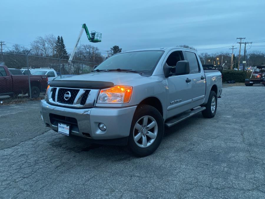 2014 Nissan Titan 4WD Crew Cab SWB SV, available for sale in Milford, Connecticut | Dealertown Auto Wholesalers. Milford, Connecticut 2014 Nissan Titan 4WD Crew Cab SWB SV, available for sale in Milford, Connecticut | Dealertown Auto Wholesalers. Milford, Connecticut