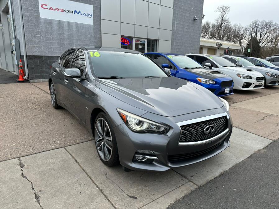 2016 INFINITI Q50 4dr Sdn 2.0t Premium RWD, available for sale in Manchester, Connecticut | Carsonmain LLC. Manchester, Connecticut