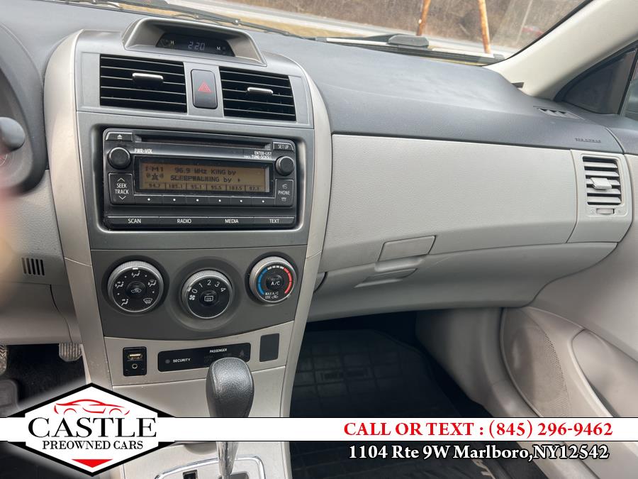 2012 Toyota Corolla 4dr Sdn Auto LE, available for sale in Marlboro, New York | Castle Preowned Cars. Marlboro, New York 2012 Toyota Corolla 4dr Sdn Auto LE, available for sale in Marlboro, New York | Castle Preowned Cars. Marlboro, New York