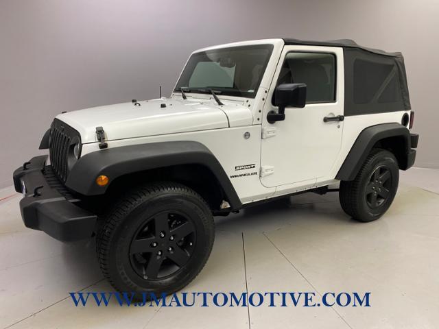 2015 Jeep Wrangler 4WD 2dr Sport, available for sale in Naugatuck, Connecticut | J&M Automotive Sls&Svc LLC. Naugatuck, Connecticut
