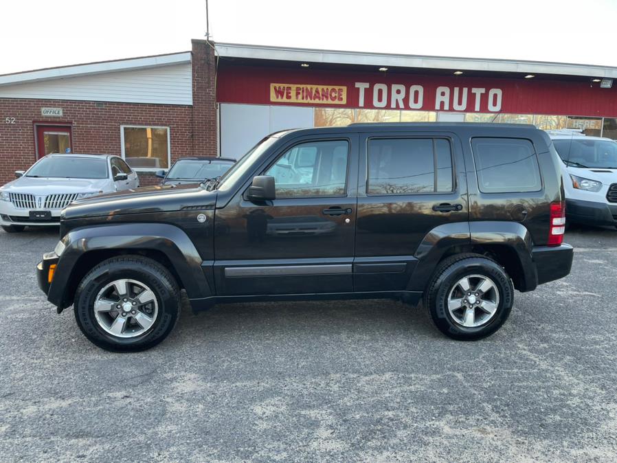 2008 Jeep Liberty 4WD 4dr Sport, available for sale in East Windsor, Connecticut | Toro Auto. East Windsor, Connecticut 2008 Jeep Liberty 4WD 4dr Sport, available for sale in East Windsor, Connecticut | Toro Auto. East Windsor, Connecticut