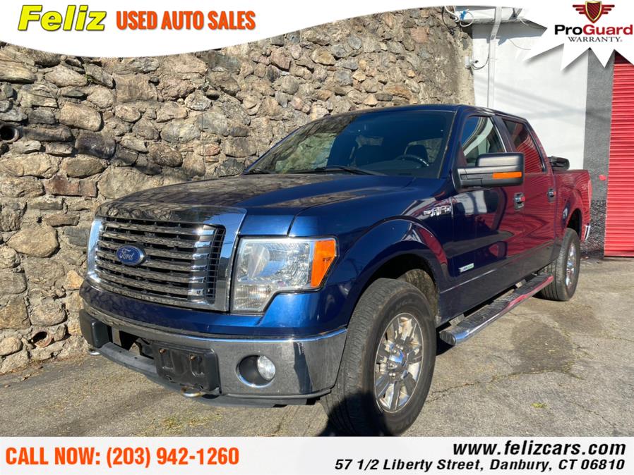 2011 Ford F-150 4WD SuperCrew 145" XLT, available for sale in Danbury, Connecticut | Feliz Used Auto Sales. Danbury, Connecticut 2011 Ford F-150 4WD SuperCrew 145" XLT, available for sale in Danbury, Connecticut | Feliz Used Auto Sales. Danbury, Connecticut