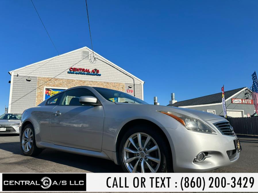 2011 Infiniti G37 Coupe 2dr x AWD, available for sale in East Windsor, Connecticut | Central A/S LLC. East Windsor, Connecticut