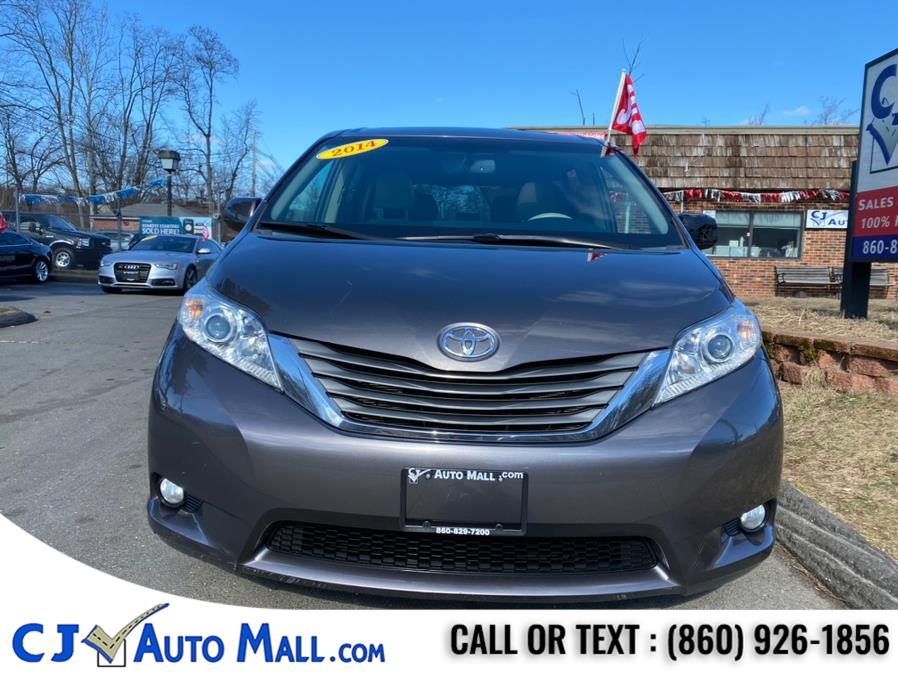 2014 Toyota Sienna 5dr 7-Pass Van V6 XLE AWD (Natl), available for sale in Bristol, Connecticut | CJ Auto Mall. Bristol, Connecticut 2014 Toyota Sienna 5dr 7-Pass Van V6 XLE AWD (Natl), available for sale in Bristol, Connecticut | CJ Auto Mall. Bristol, Connecticut