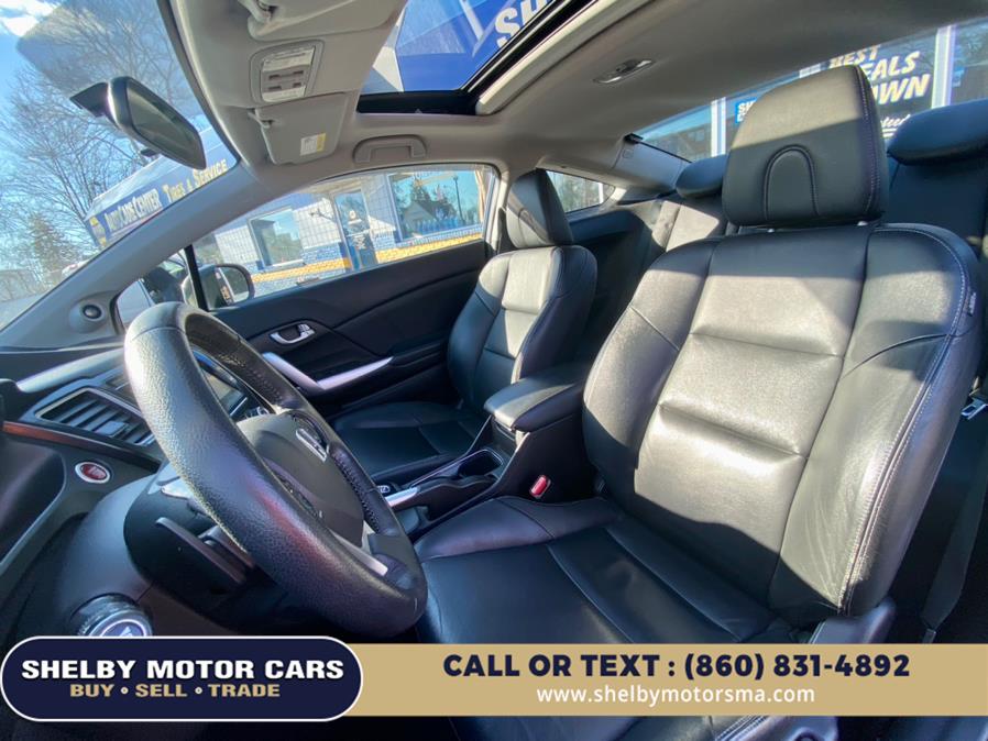 2014 Honda Civic Coupe 2dr CVT EX-L, available for sale in Springfield, Massachusetts | Shelby Motor Cars. Springfield, Massachusetts 2014 Honda Civic Coupe 2dr CVT EX-L, available for sale in Springfield, Massachusetts | Shelby Motor Cars. Springfield, Massachusetts