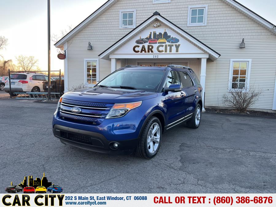 2013 Ford Explorer 4WD 4dr Limited, available for sale in East Windsor, Connecticut | Car City LLC. East Windsor, Connecticut
