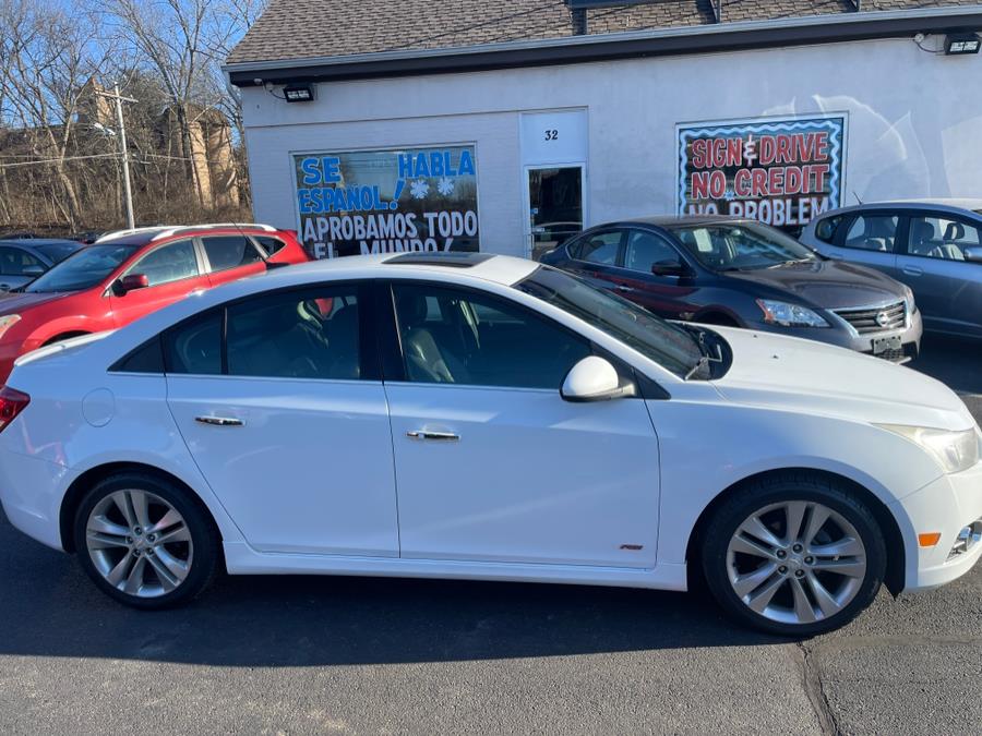 2012 Chevrolet Cruze 4dr Sdn LTZ, available for sale in Vernon, Connecticut | Diamond Auto Cars LLC. Vernon, Connecticut 2012 Chevrolet Cruze 4dr Sdn LTZ, available for sale in Vernon, Connecticut | Diamond Auto Cars LLC. Vernon, Connecticut