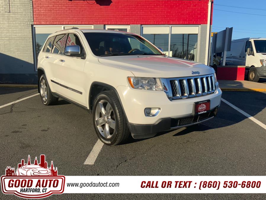 2013 Jeep Grand Cherokee 4WD 4dr Overland, available for sale in Hartford, Connecticut | Good Auto LLC. Hartford, Connecticut 2013 Jeep Grand Cherokee 4WD 4dr Overland, available for sale in Hartford, Connecticut | Good Auto LLC. Hartford, Connecticut