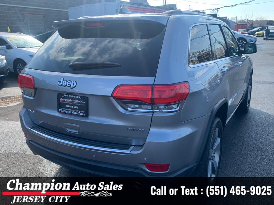 2016 Jeep Grand Cherokee 4WD 4dr Limited, available for sale in Jersey City, New Jersey | Champion Auto Sales of JC. Jersey City, New Jersey 2016 Jeep Grand Cherokee 4WD 4dr Limited, available for sale in Jersey City, New Jersey | Champion Auto Sales of JC. Jersey City, New Jersey